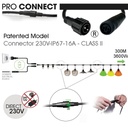 Guirlande 144m TEMPEST (Ampoules Incassables) 288xE27/G45 LED 1W - 1700K