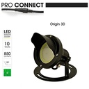 Projecteur Noir Alu A POSER 30 - 10W - 3000°K