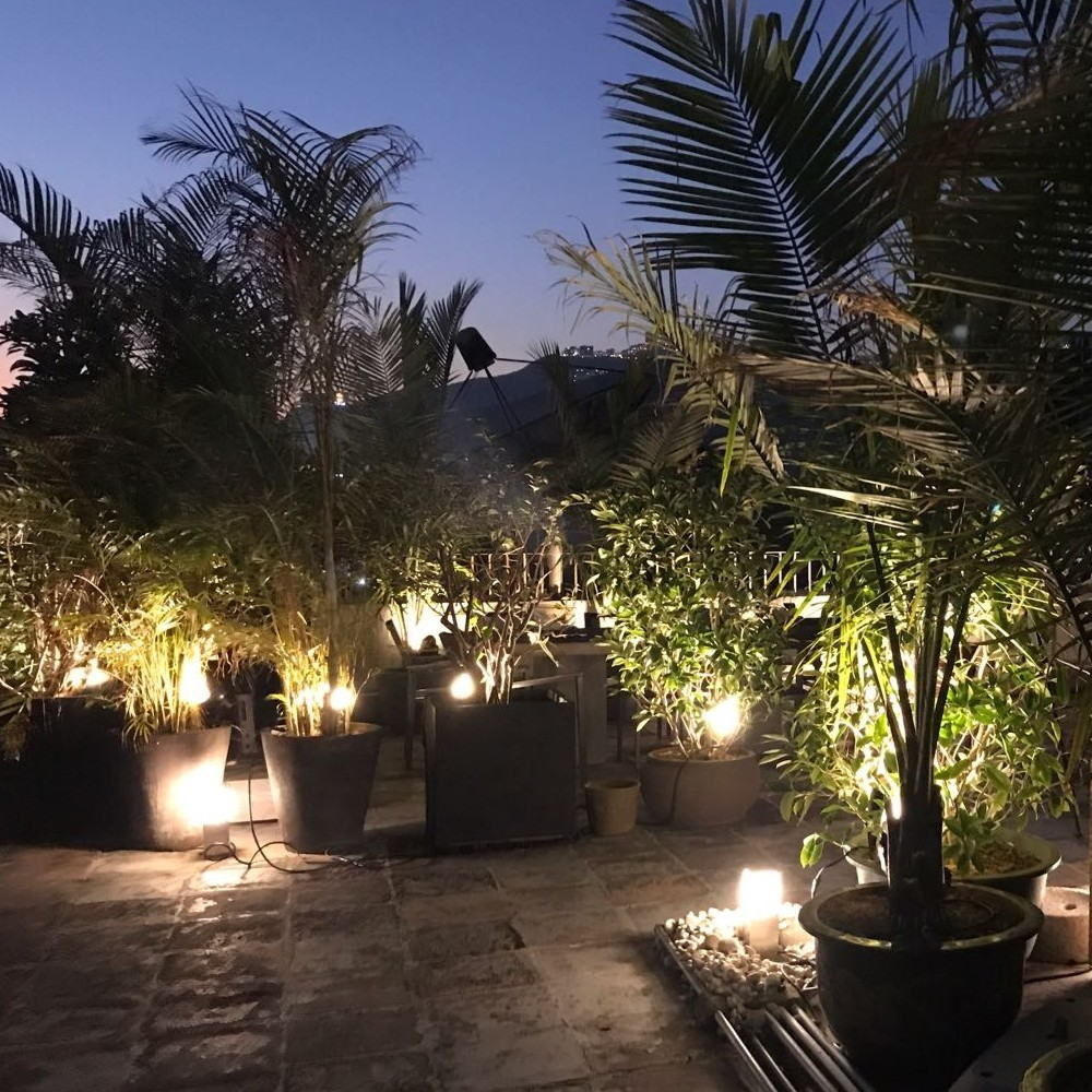 Projecteur Noir Alu A POSER 20 - 6,5W - 3000°K