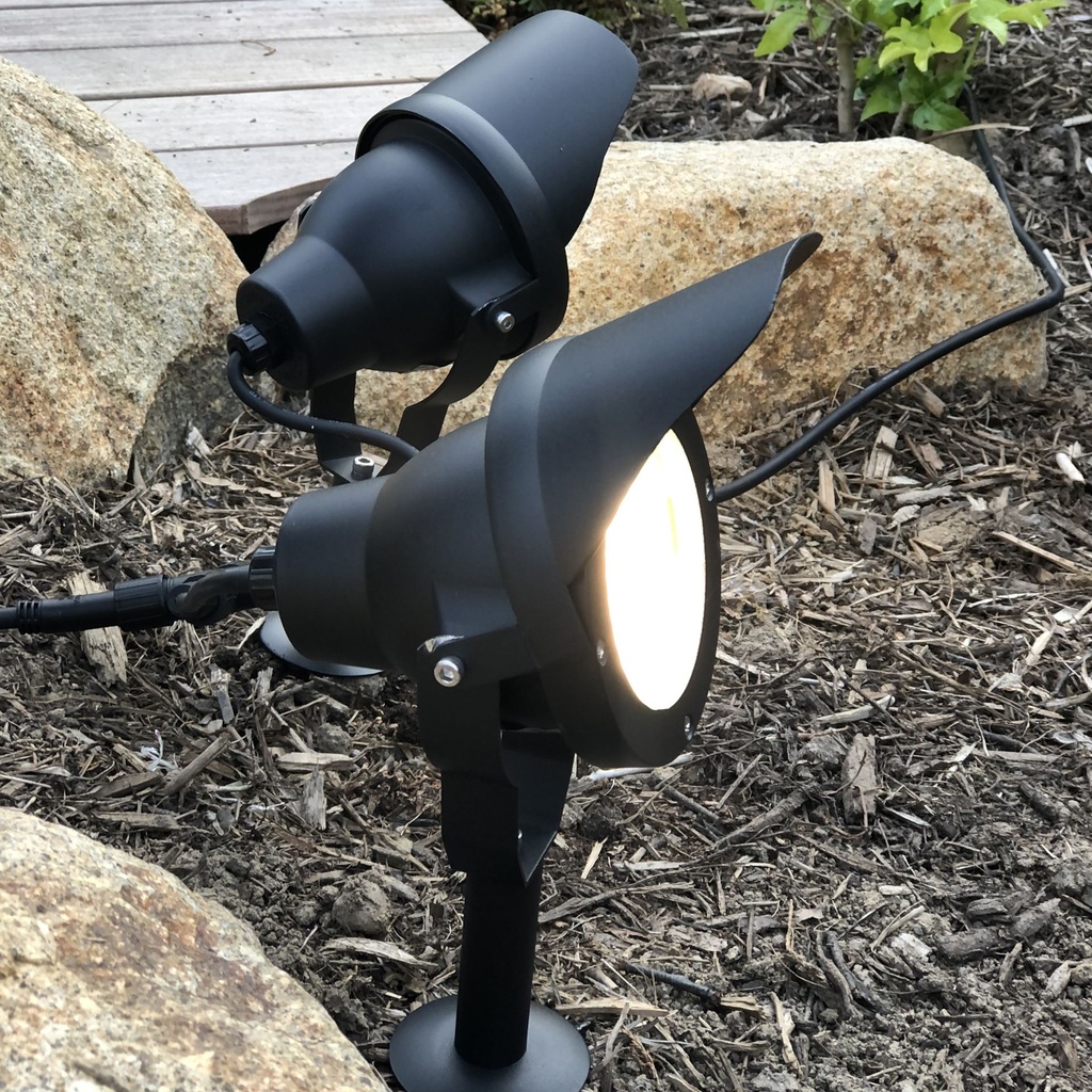 3636-Set3 - Kit 3 Projecteur Noir Alu TARGET 30 - 10W