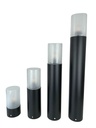 4233 - Borne Noire Ø 11,4cm + Piquet Ht 40cm