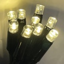 9540 - EXTENSION - Frange courte 60 LEDS (Fixe) - L 3 m x H 40 cm -  Fil Noir - Blanc Chaud 2200°K