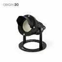 Projecteur Noir Alu A POSER 20 - 6,5W - 3000°K