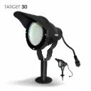 Projecteur Noir Alu TARGET 30 - 10W - 3000°K