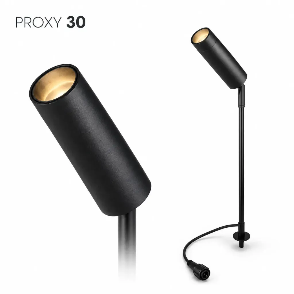 PROXI 30 Spotlight on stake - 3W - 3000°K