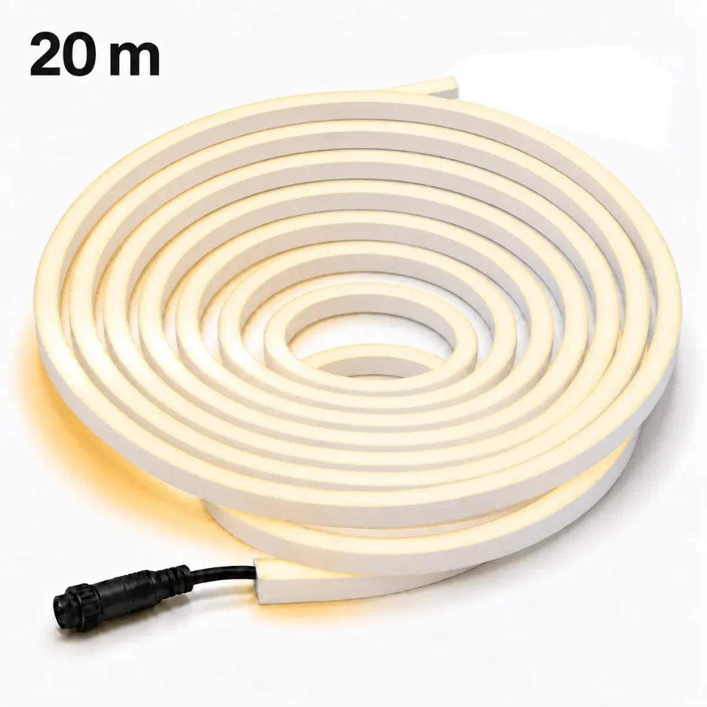 Ruban LED Lumineux Silicone - 20 m (in)