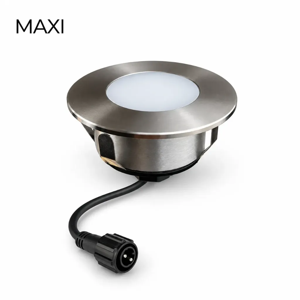 Spot encastré bois Ø9,5cm 3000°K