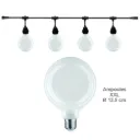 Guirlande MILKY WAY (Ampoules Blanche) E27/G125 LED 4,5W - 2700K