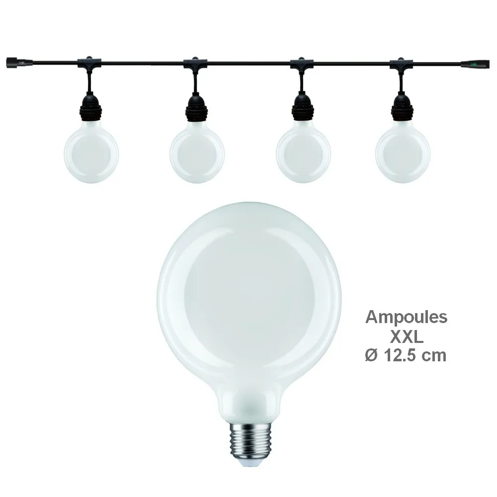MILKY WAY Garland (White Bulbs) E27/G125 LED 4.5W - 2700K
