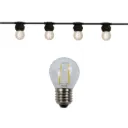 Guirlande MOON (Ampoules Transp.) E27/G45 LED 1W - 3000K