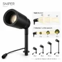Projecteur SNIPER avec Lentille ajustable - 5W - 3000°K