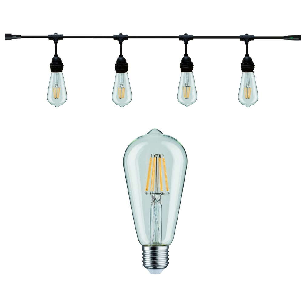 8606-C723 - Guirlande (Extension) 6m 8xE27/ST64 Fil 2700K