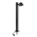 4615 - Potelet TITAN, Noir - Ht 70 cm