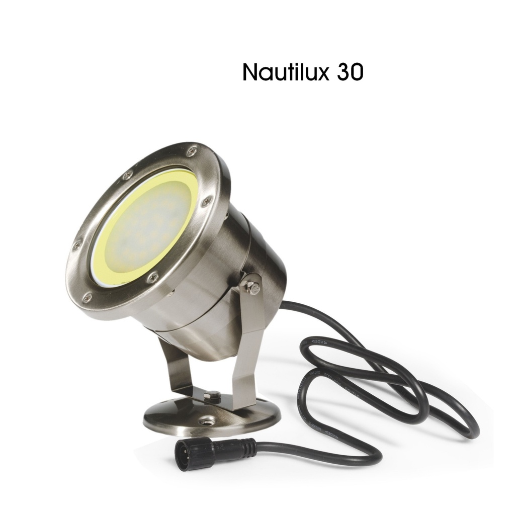 3676 - Foco submersível NAUTILUX 30 - INOX IP68 (2m) - 10W