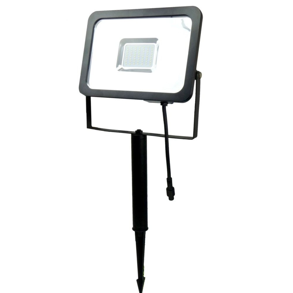 3956 - Projecteur Noir PULSAR 50 - 50W - 5500 lm