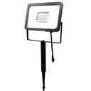 3956 - Projecteur Noir PULSAR 50 - 50W - 5500 lm