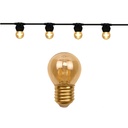 Guirlande 24m MUSETTE (Ampoules Vintage) 48xE27/G45 LED 1W - 1700K
