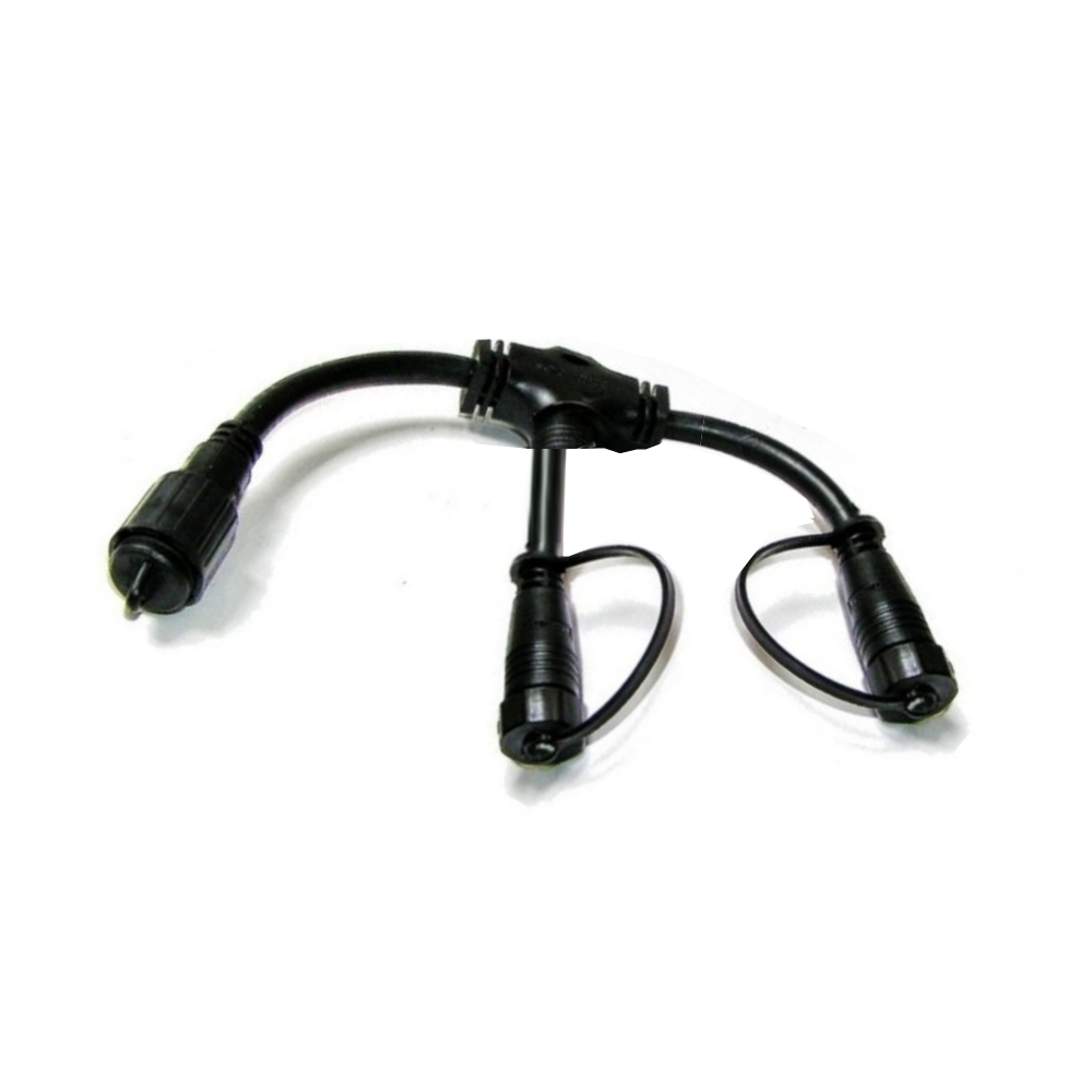 Connecteur T-Flexible 2 sorties (x1Pcs) 230V-IP67-16A