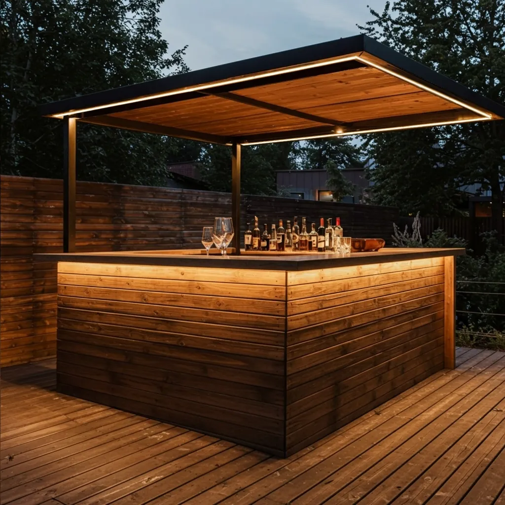 Kit Pergola Ruban LED : 2x10 m