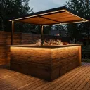 Kit Pergola Ruban LED : 2x10 m
