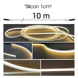[1166] 1166 - Silikon-Lichtstreifen - 10 m (rein+raus)