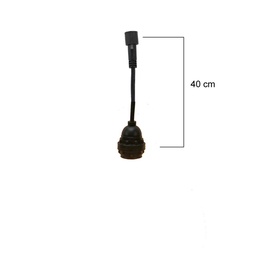 [417] 417 - Suspension 1xE27 0,40m