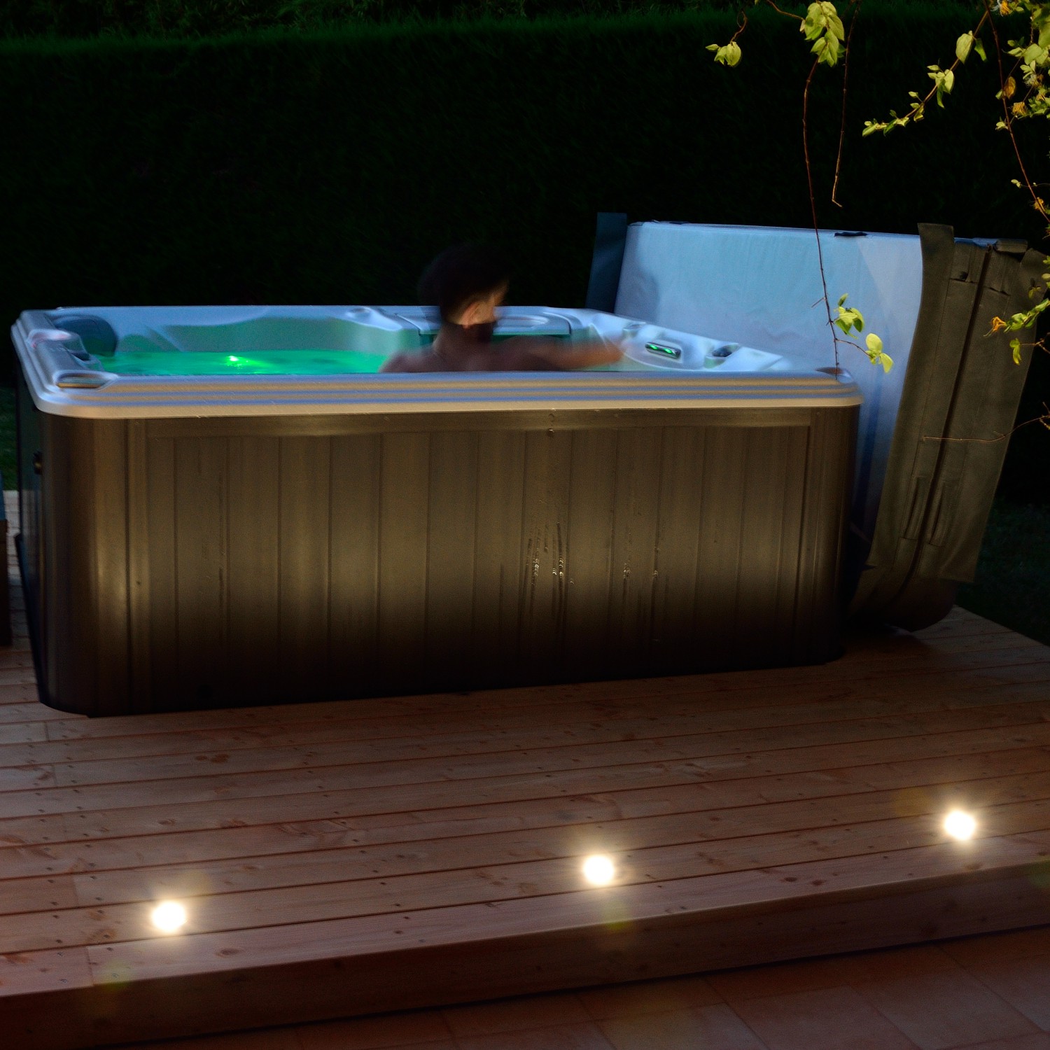 [2036] 2036 - 3 Recessed spotlights for wood Ø6cm - 3000°K
