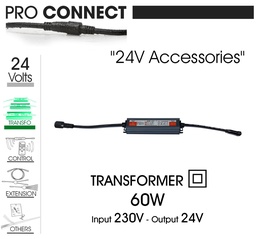 [F106] F106 - Transformateur 24V (STRIP/BARRE LED) - 60W