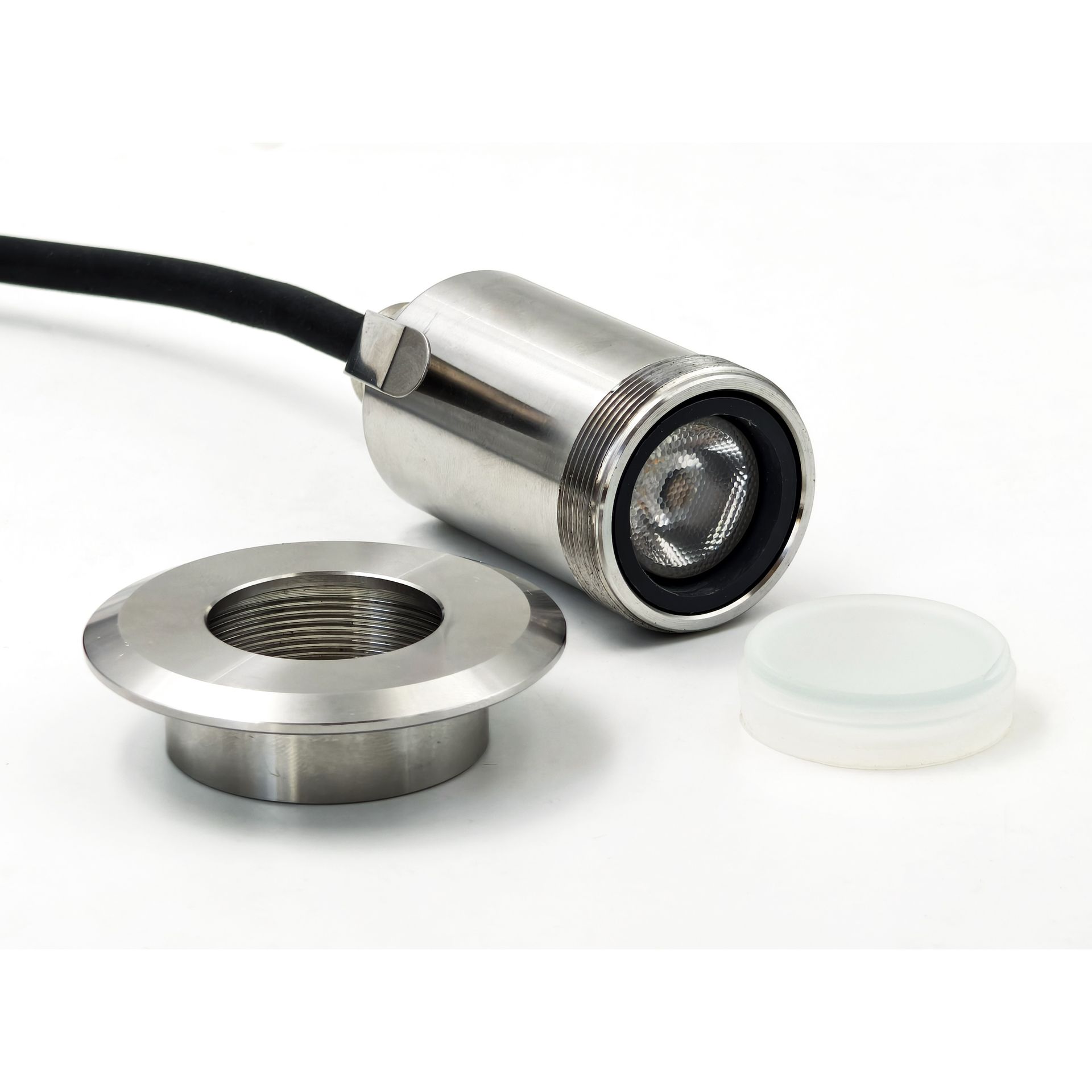 [2646] 2646 - Betoneinbauleuchte Ø 52mm 3W - überfahrbar 3000°K