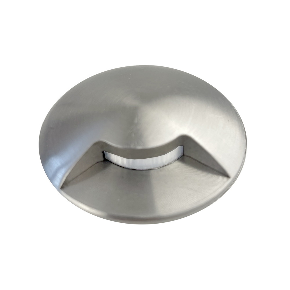 [2646-D401] 2646-D401 - Faretto da incasso in cemento Ø 52mm 3W 3000°K - Top INOX 1 finestra