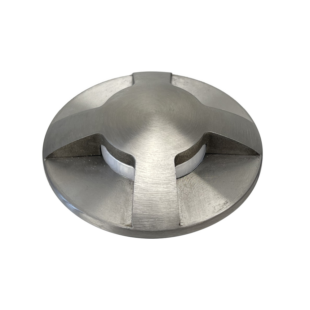 [2646-D404] 2646-D404 - Betoneinbauleuchte Ø 52mm 3W 3000°K - Top INOX 4 Fenster