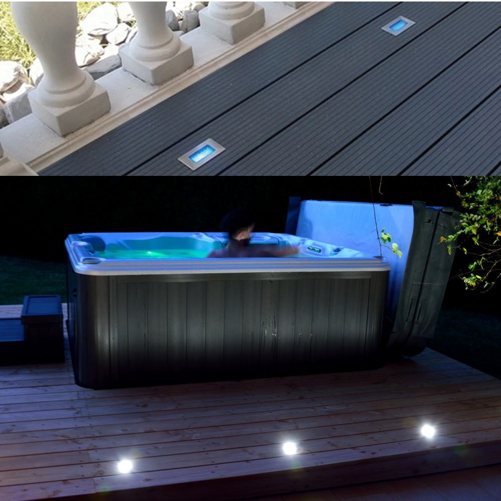 [2066] 2066 - Recessed spotlights for wood 6x10cm - 3000°K
