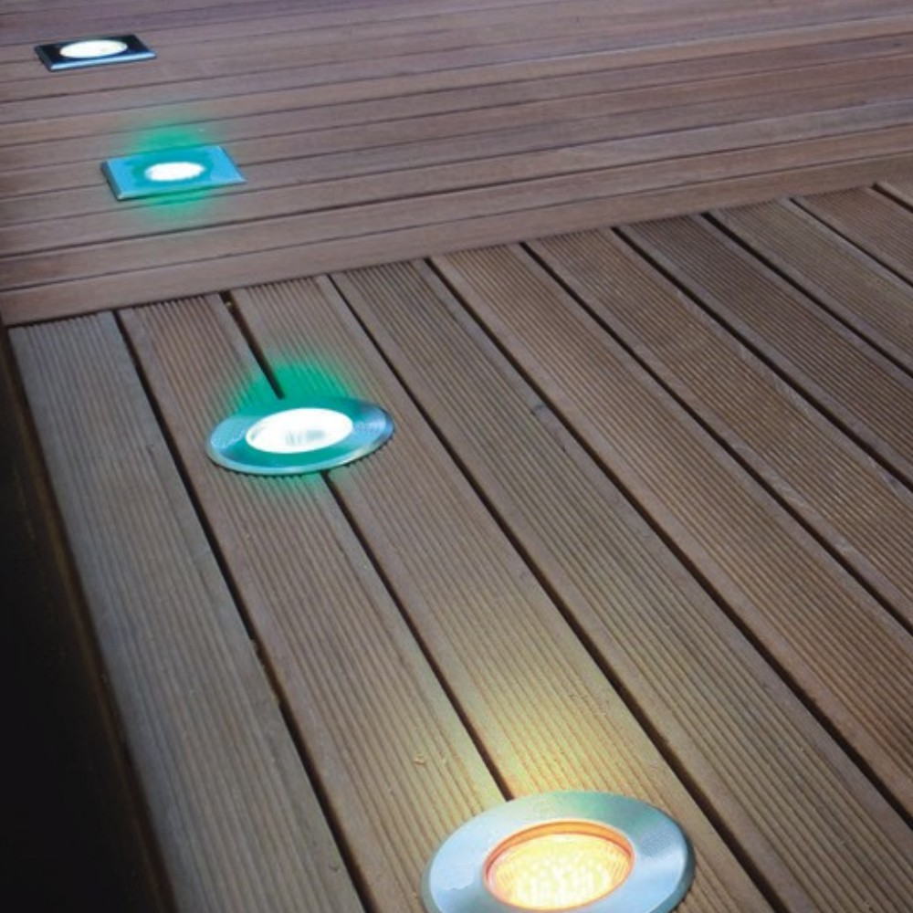 [2176] 2176 - Foco empotrable en madera Ø12cm 3000°K