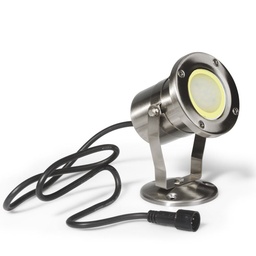 [3476] 3476 - Foco submersível NAUTILUX 20 - INOX IP68 (2m) - 6,5W