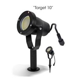 [3416] 3416 - Foco de aluminio negro TARGET10 - 4 W - 3000 °K