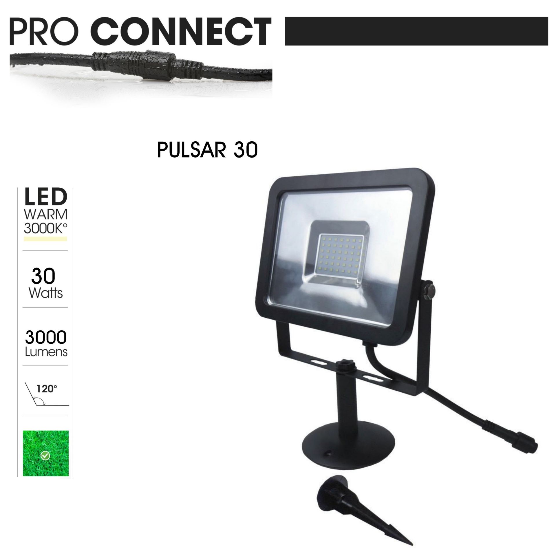 [3946] 3946 - Projecteur Alu+Plastic 30W