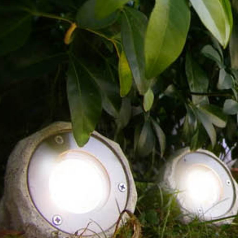 [3216] 3216 - 2W Stone Effect Resin Spotlight - 3000°K