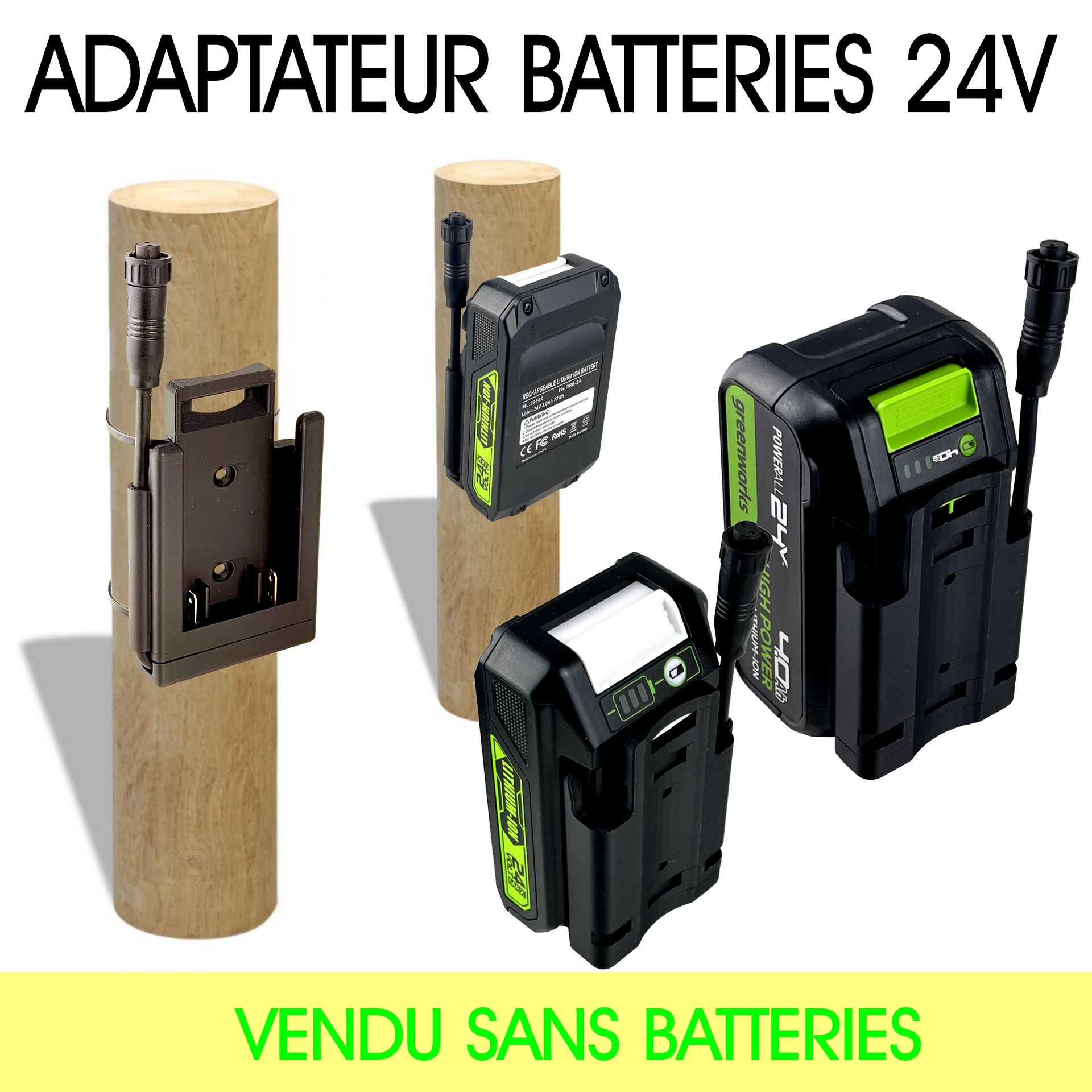 [F500] F200 - Boitier de contrôle 24V + Télécommande (copie)